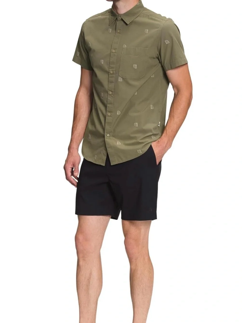 The North Face Men's Baytrail Jacquard Short Sleeve Shirt